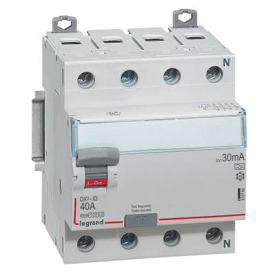 Выключатель дифференциального тока Legrand DX³ 4P  40А 30мА тип А
