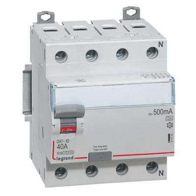 Выключатель дифференциального тока Legrand DX³ 4P  80А 500мА тип А