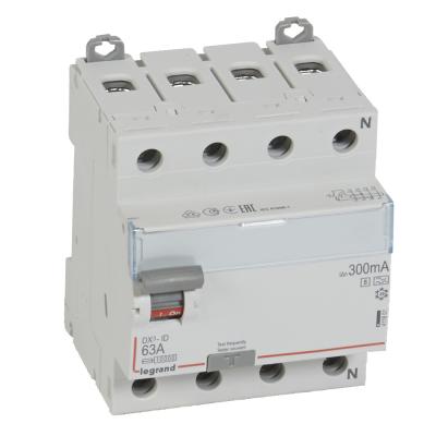 Выключатель дифференциального тока Legrand DX³ 4P  63А 300мА тип А селективный