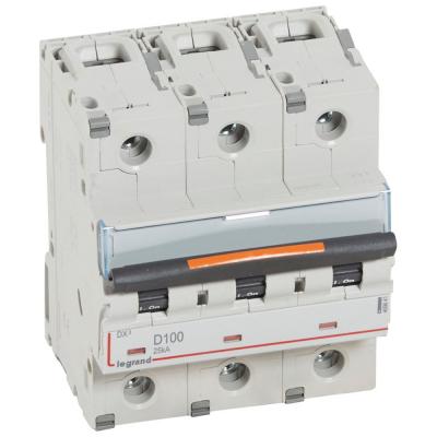 Автоматический выключатель Legrand DX³ 3P D100А 25кА