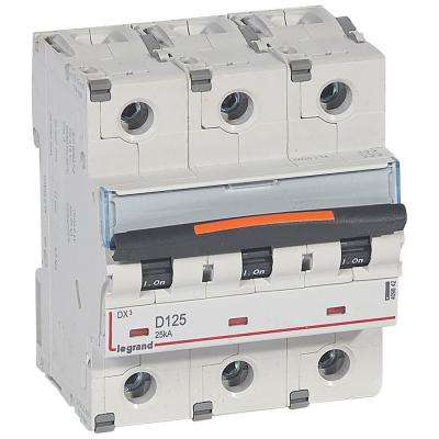 Автоматический выключатель Legrand DX³ 3P D125А 25кА