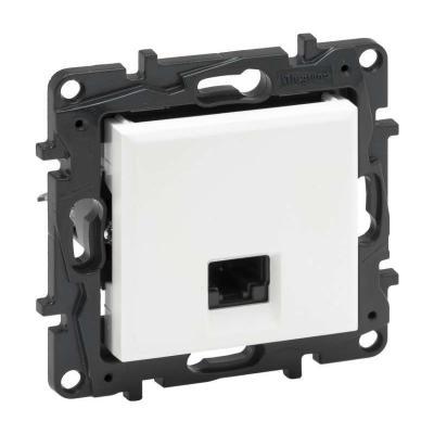 Розетка информационная RJ45 Кат. 6 FTP Legrand Niloe Step белый