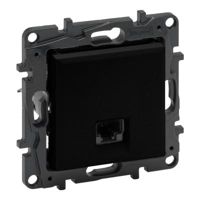 Розетка информационная RJ45 Кат. 6 FTP Legrand Niloe Step черный