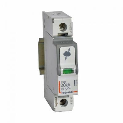 Устройство защиты от импульсных перенапряжений Legrand 1P T2 I макс. 20 кA/полюс