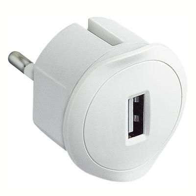 Зарядное устройство с USB type A разъемом Legrand Белый