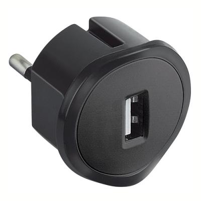 Зарядное устройство с USB type A разъемом Legrand Черный