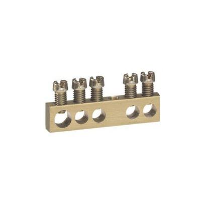 Клеммная колодка неизолированная 1х6-25+4х1.5-16мм² Legrand