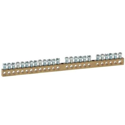 Клеммная колодка неизолированная 1х6-25+24х1.5-16мм² Legrand