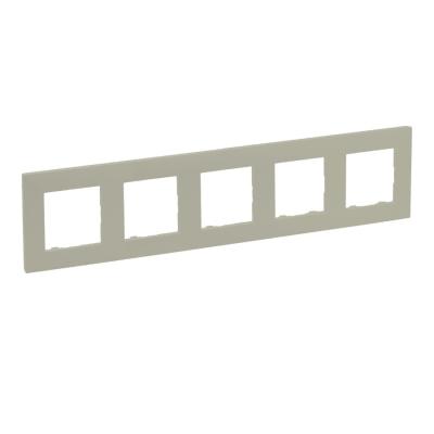 Рамка 5 постов Legrand Niloe Step песочный